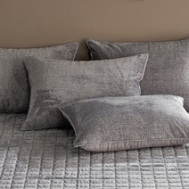 지베딩 다이아 극세사 베개, 그레이