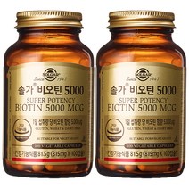 솔가 비오틴 5000, 100정, 2개