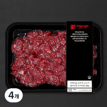 다맛나go 호주산 소고기 앞다리살 국거리용 (냉장), 400g, 4개