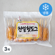 천일식품 천일핫도그 (냉동), 1.25kg, 3개