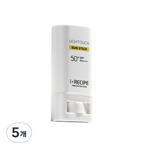 아이레시피 라이트 터치 선스틱 SPF50+ PA++++, 15g, 5개