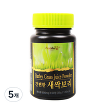 힐링 간편한 새싹보리 영양제, 60정, 36g, 5개