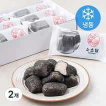 소소담 앙꼬 흑임자찰떡 (냉동), 2개, 700g