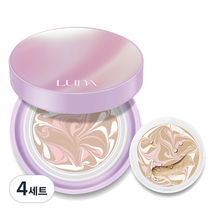 루나 롱래스팅 수분광팩트 OR 오로라 에디션 본품 12.5g + 리필 12.5g 세트, 21호, 4세트
