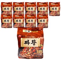 농심 짜왕 4개입, 40개