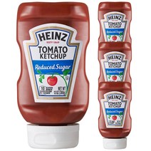 Heinz 하인즈 노슈가 토마토 케첩, 369g, 4개