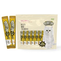 푸르미 고양이 몬스터굿라이프 대용량 35g 짜먹는 간식 30p, 황태, 30개입