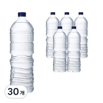 해태htb 강원평창수 무라벨 생수, 30개, 2L