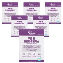 퍼펙트바이오틱스 푸룬 앤 프로바이오틱스, 60g, 6개
