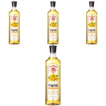 해표 카놀라유, 900ml, 4개