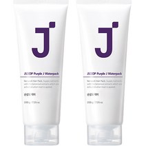 제이숲 퍼플제이 노워시 헤어팩, 200ml, 2개