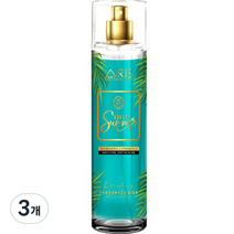 아리스 향수 바디 미스트 헬로써머, 3개, 250ml