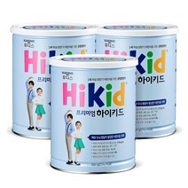 일동후디스 프리미엄 하이키드 분말영유아식 600g, 3캔