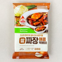 풀무원 쌀 짜장 매콤떡볶이, 423.5g, 1개