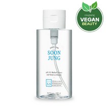에뛰드 하우스 순정 약산성 5.5 진정 토너, 500ml, 1개