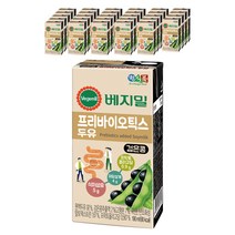 베지밀 프리바이오틱스 두유, 190ml, 80개