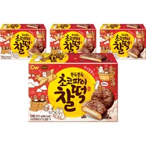 초코파이 찰떡, 107.5g, 4박스
