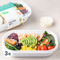슬림쿡 아보카쉬림프 샐러드, 300g, 3개