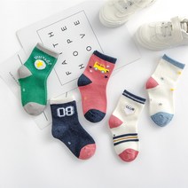 양말폭탄 아동용 릴리즈 양말 5족