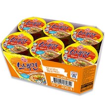 오뚜기 스낵면 컵라면, 6개