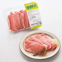 생생포크 등심 돈까스용 (냉장) 500g, 1개