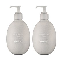 앙블랑 베이비 탑투토워시 피치플로럴향, 2개, 480ml