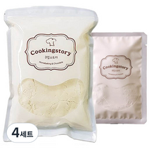 쿠킹스토리 슈크림 붕어빵 만들기 붕어빵 믹스 1kg + 슈크림 믹스 300g 세트, 4세트