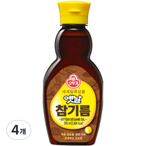 오뚜기 옛날참기름, 300ml, 4개