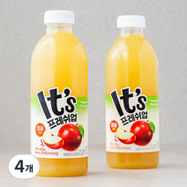 풀무원 잇츠 프레쉬업 청송사과 주스, 800ml, 4개
