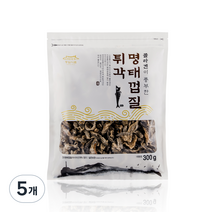 동일식품 콜라겐이 풍부한 명태껍질튀각, 300g, 5개