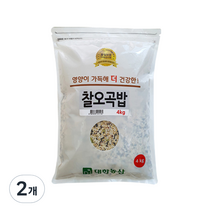 대한농산 찰오곡밥 혼합곡, 4kg, 2개