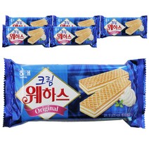 해태제과 크림웨하스, 50g, 6개