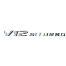 벤츠 엠블럼 레터링, 벤츠 2017년 이후 전차종, V12 BITURBO