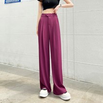 안다로미 여성용 포에버 와이드 롱 팬츠