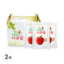 해인 영주 햇살 듬뿍 사과즙 50p, 2개, 5000ml