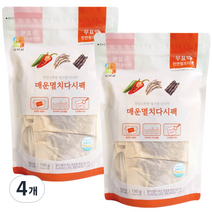 석하 매운 멸치 다시팩 10p, 150g, 4개