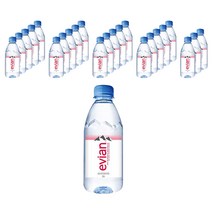 에비앙 생수, 330ml, 24개입