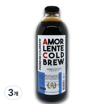 아몰렌떼 콜드브루 원액 과테말라 안티구아 더치커피, 1000ml, 3개, 3개