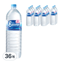 웅진 가야워터 생수, 36개, 2L