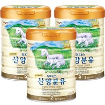 일동후디스 프리미엄 산양분유 2단계, 800g, 3개