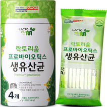 락토리움 프로바이오틱스 생유산균 50p, 4개, 2g