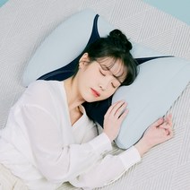 슬립앤슬립 아이유에디션 슬립핏 5분할 베개, 그레이