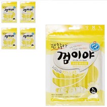 바이독 강아지 괜찮아 껌이야, 유산균 바나나, 5개입
