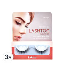 래쉬톡 쇼핑엔티 홈쇼핑 원터치 속눈썹 1쌍, 섹시, 3개