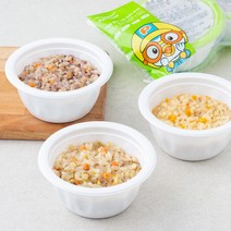 풀무원 키즈밀 영양 덮밥 B세트(13개월 이상), (한우콩나물송송비빔덮밥 + 치킨토마토오방영양덮밥 + 백일송이버섯영양덮밥) x 150g, 1세트