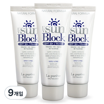 라퓨레브 유브이 선크림 SPF 50+ PA+++, 50ml, 9개입