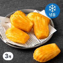맘쿠킹 쁘띠 버터 마들렌 생지 (냉동), 3개, 252g
