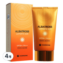 참존 알바트로스 레포츠 선크림 SPF50+ PA+++, 60ml, 4개