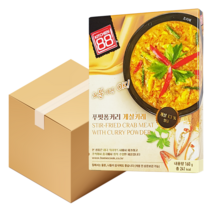 홈쿡 푸팟퐁커리 게살볶음 카레, 160g, 12개