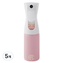 에어라파 압축 스프레이 분무기 소형 160ml, 핑크, 5개